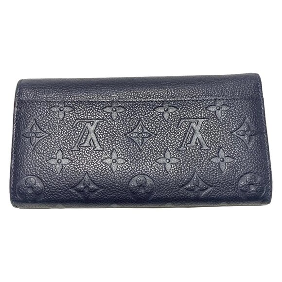 LOUIS VUITTON Portefeuille Sara Marine Rouge Monogram Empreinte - 261-041725 - Picture 2 of 7